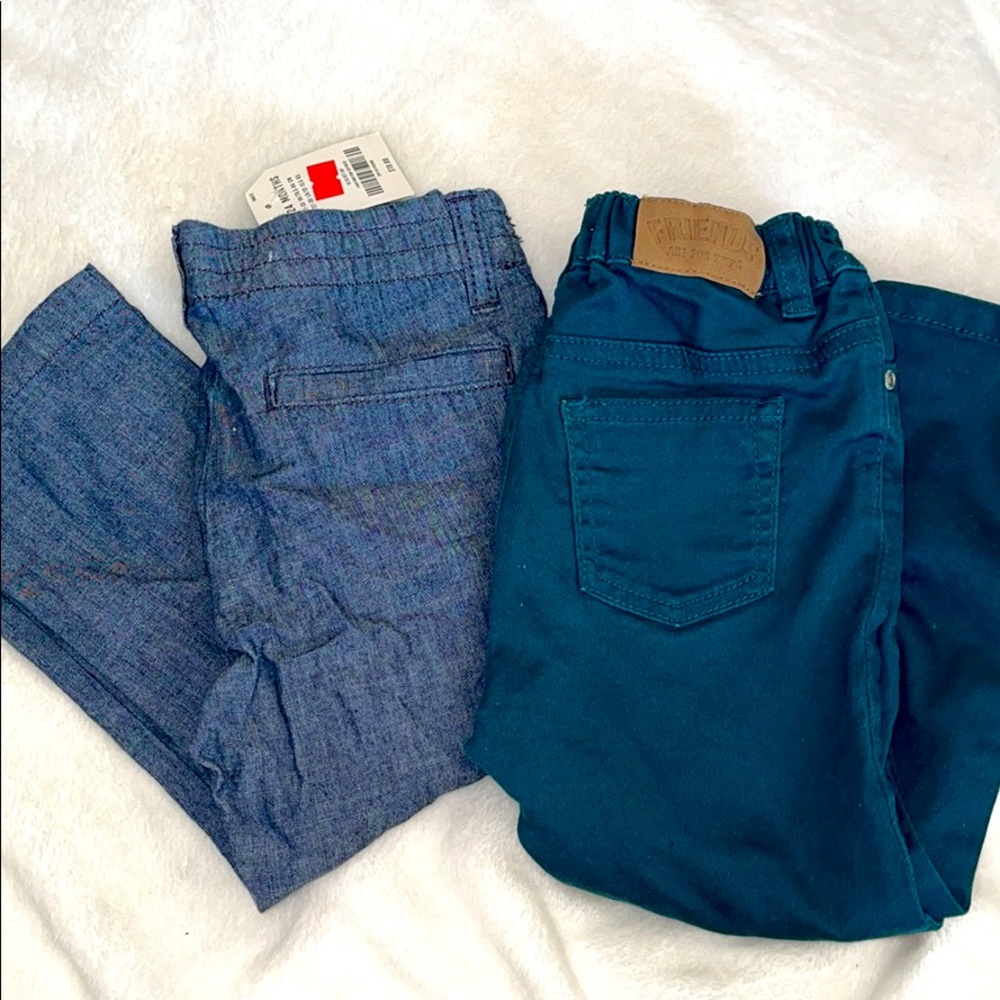 2- 18-24mon pants- H&M and crazy 8